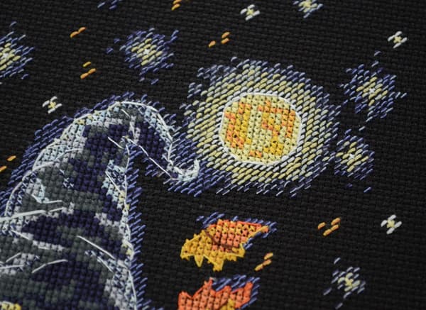 Broderikit Abris Art "Magiske sider" 18x26cm