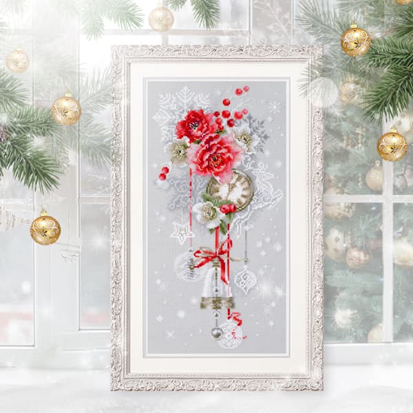 Broderikit Magic Needle "Kristalltiden" 18x37 cm