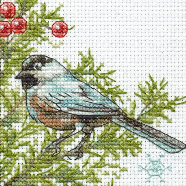 Broderikit Dimensions "Helgträd" 20x25 cm