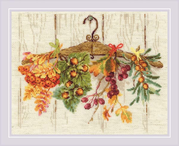 Broderikit Riolis "Höstens gåvor" 30x24 cm