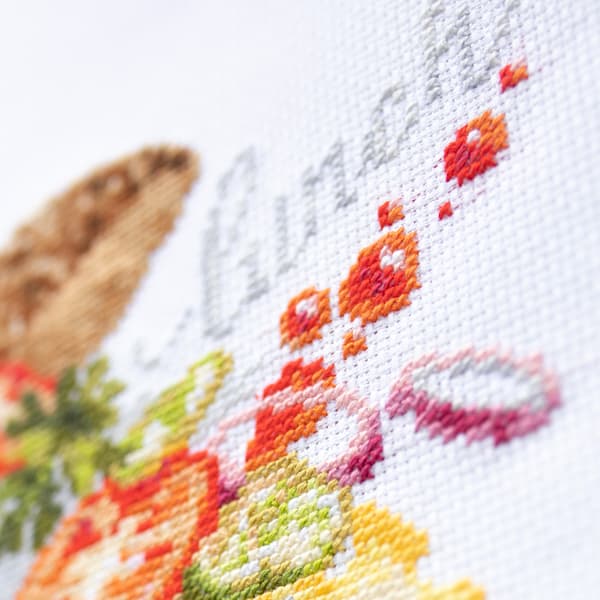 Broderisett Magic Needle «Hamburgerlunsj» 19x22 cm