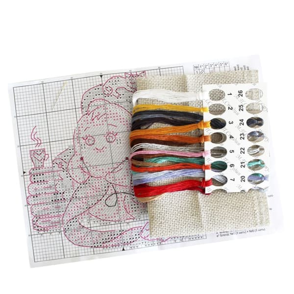 Broderisett MP Studia "Spøkelsesbrud" 11x11 cm