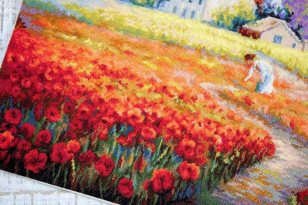 Broderikit Luca-S B607 - "Ikke glemt" 45x34 cm