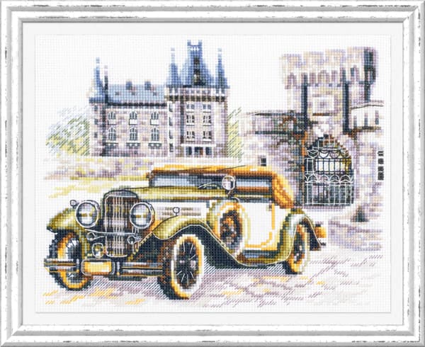Broderisett Magic Needle "Retro stil. Klassisk" 16x20 cm