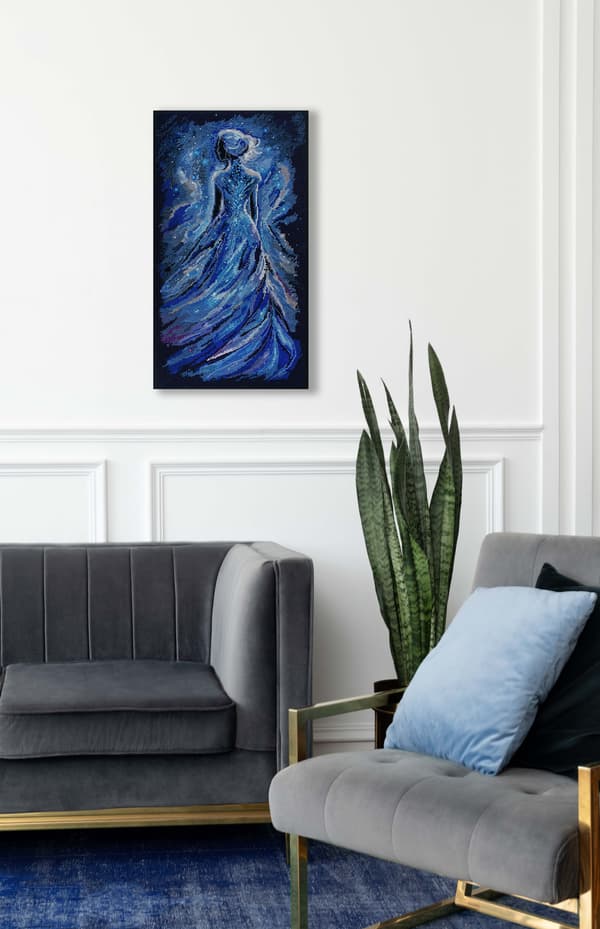 Broderikit Abris Art "Drømmenes vogter" 25x43 cm
