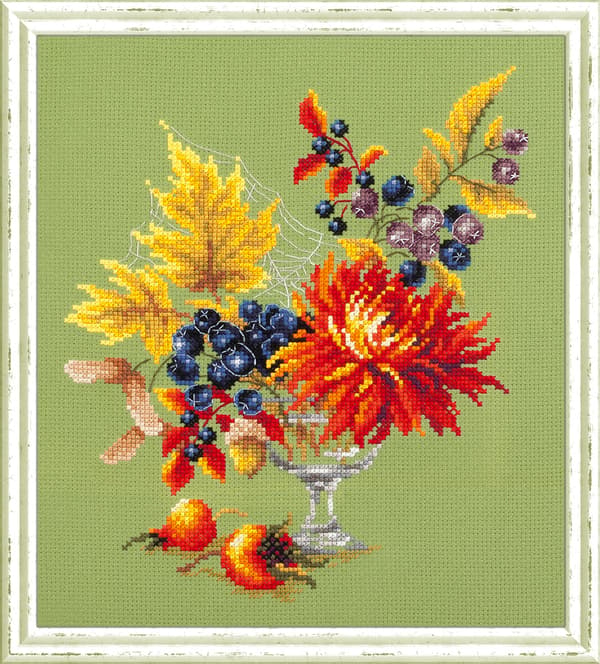 Ristipistopakkaus Magic Needle "Syyskimppu" 20x23 cm