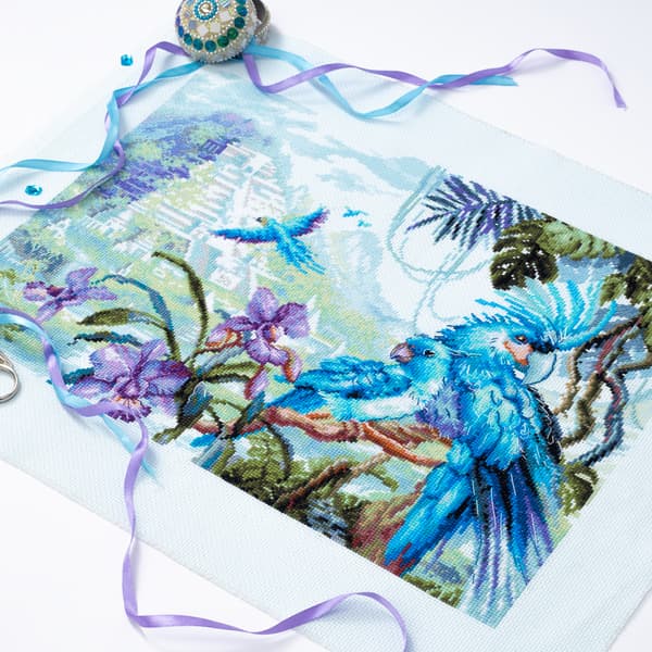 Broderikit Magic Needle "Förlorad värld" 40x30 cm