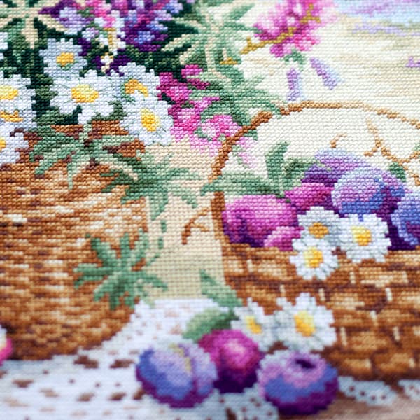 Broderisett Magic Needle "Sommerfølelse" 32x40 cm