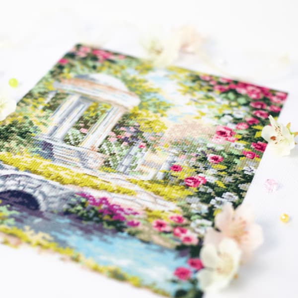 Broderisett Magic Needle «Rotunden» 20x28 cm