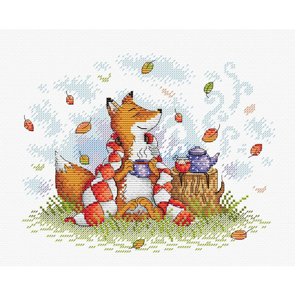 Broderikit MP Studia "Höstte" 22x18 cm