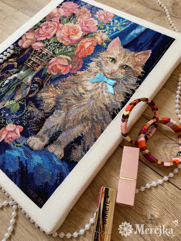 Broderisett Merejka K-236 - "Rosie" 22.5x30 cm