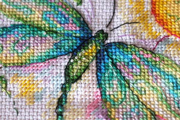 Broderikit Abris Art "Farvernes magi" 25x23 cm