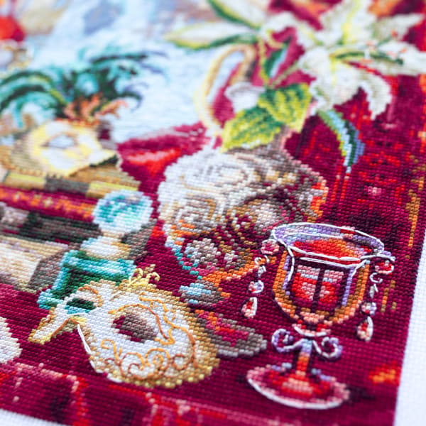 Broderikit Magic Needle "Carnevale di Venezia" 30x45 cm