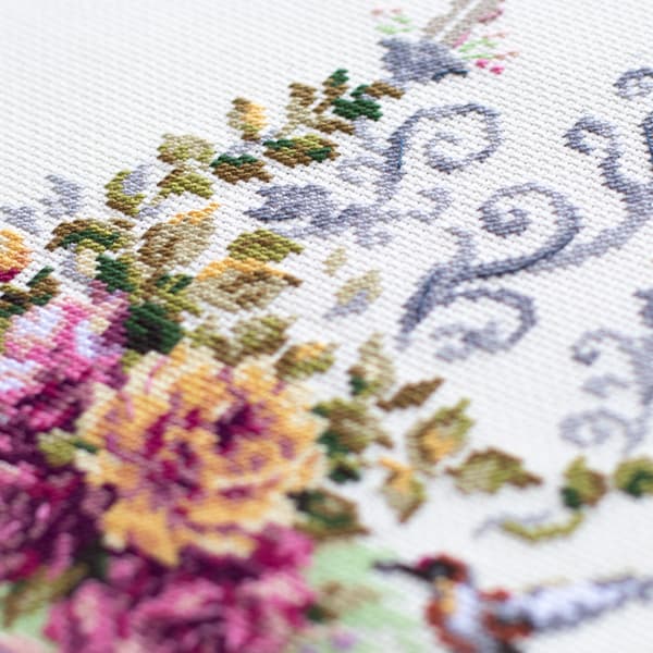 Broderisett Magic Needle "Festlig etui" 17x27 cm