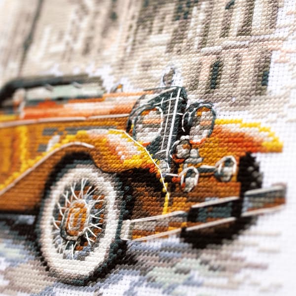 Broderisett Magic Needle "Retro stil. New York" 16x20 cm
