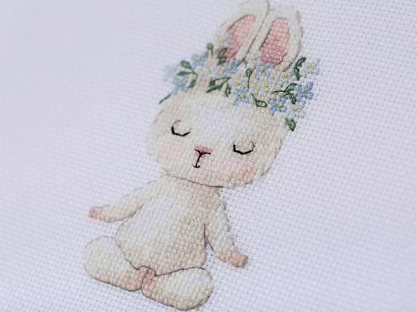 Broderisett Klart "Meditasjon" 13 x 9 cm