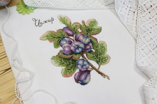 Broderikit MP Studia "Naturens gaver. Figner" 8x13 cm