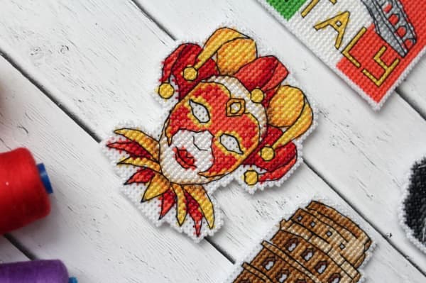 Broderisett Plastic Canvas MP Studia "Italia" 6x9 cm