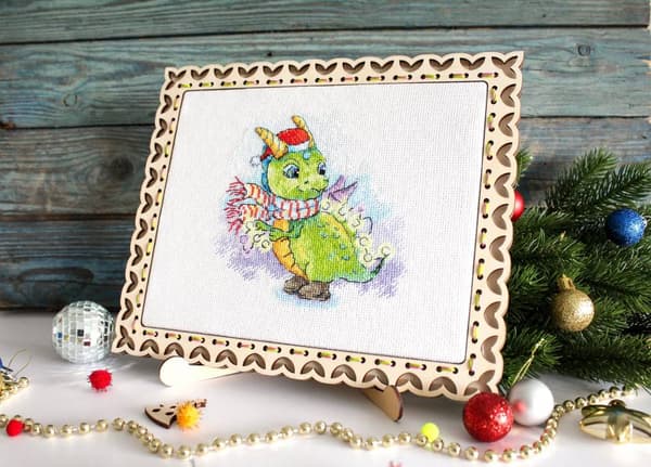Broderisett MP Studia "Blendende antrekk" 15x15 cm