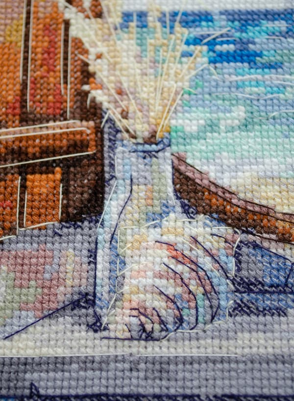 Broderikit Abris Art "Vindens hvisken" 27x26 cm