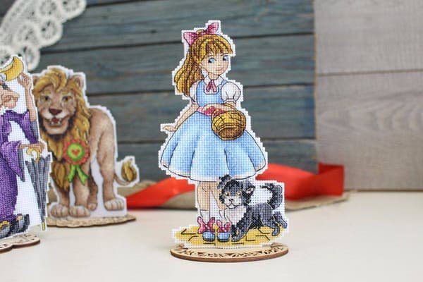 Broderisett Plastic Canvas MP Studia "Ellie" 10x17 cm