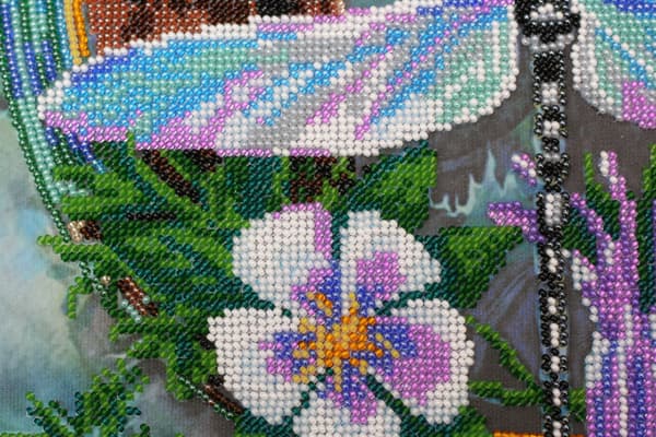 Broderikit med perler Abris Art "Sommerakvareller" 30x34cm