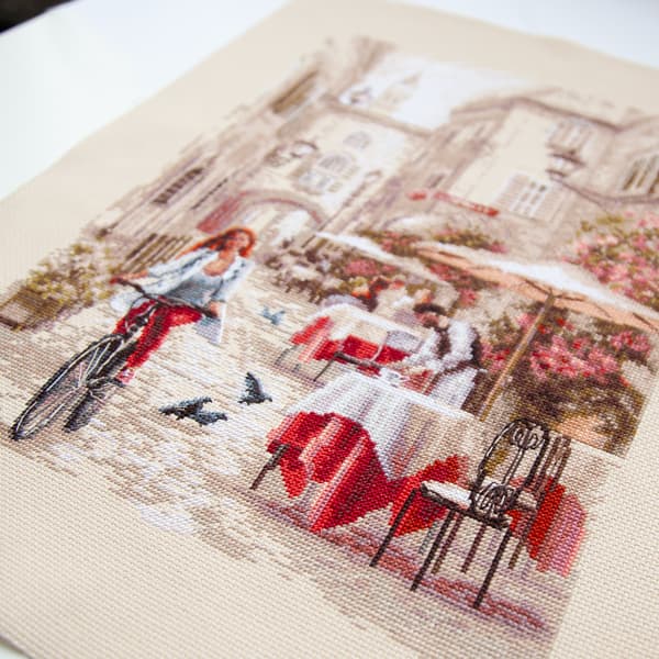 Broderisett Magic Needle "Morgonvibber" 29x38 cm