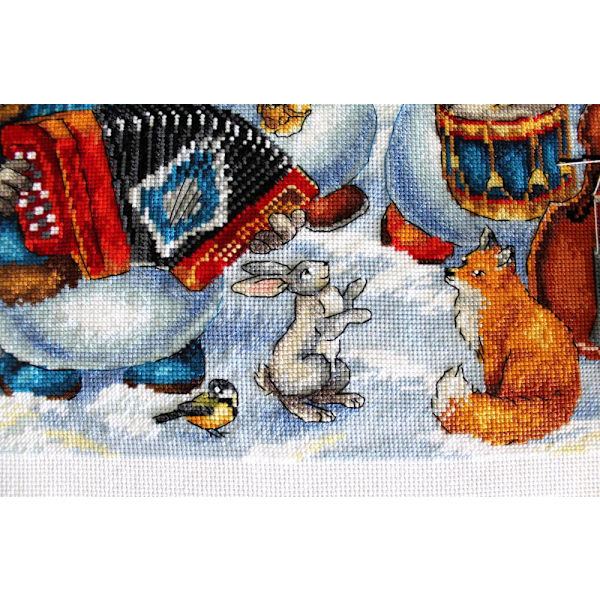 Broderikit MP Studia "Glad orkester" 32x25 cm