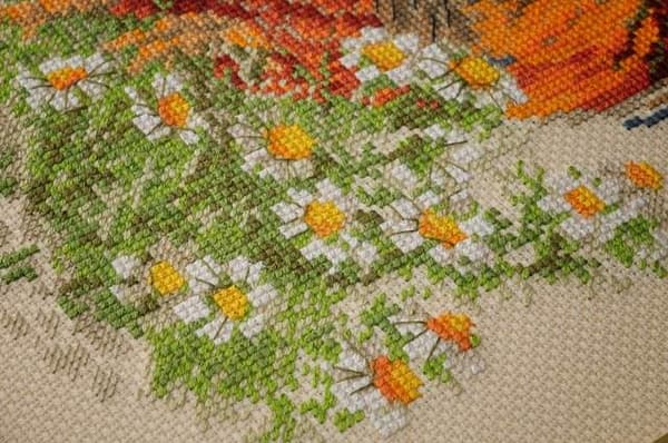 Broderikit Riolis "Hane" 30x40 cm