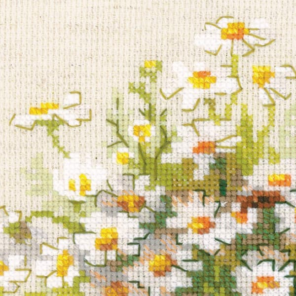 Broderisett Riolis "Prestekrager" 25x25 cm
