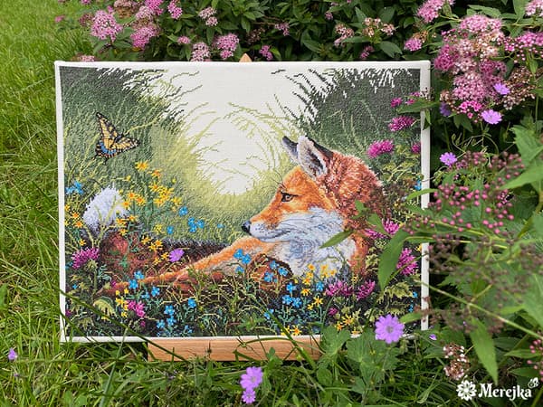 Broderikit Merejka K-176 - "Dagdrömmer" 38x29 cm