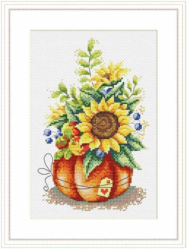 Broderikit MP Studia "Sommarpresent" 14x22 cm