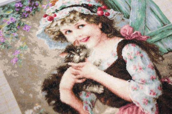 Broderikit Luca-S B538 - "Lille killing" 35x43 cm