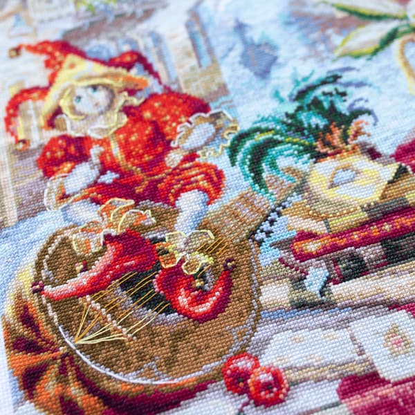 Broderikit Magic Needle "Carnevale di Venezia" 30x45 cm