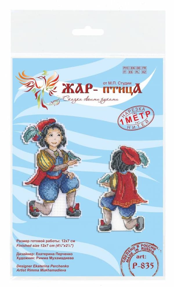 Broderisett Plastic Canvas MP Studia "Prins" 7x12 cm