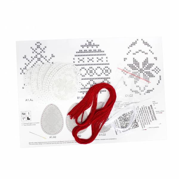 Broderikit MP Studia "Påsktraditioner" 6x8 cm