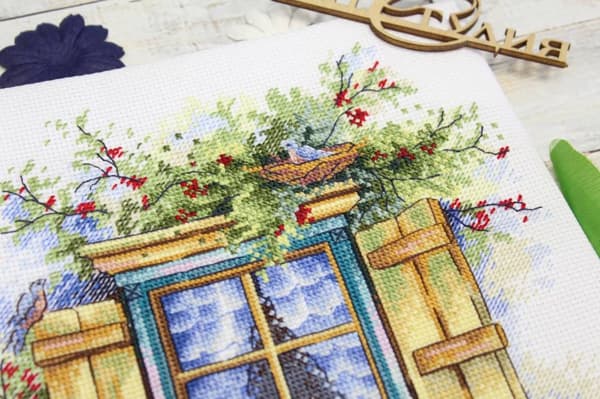Broderikit MP Studia "Lant-idyll" 19x26 cm