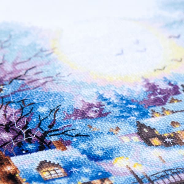 Broderikit Magic Needle "Stilla natt" 26x26 cm