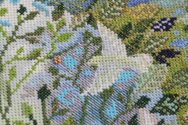 Broderikit Abris Art "Verdens træer" 30x33 cm