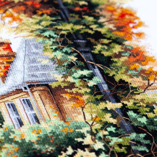 Broderisett Magic Needle "Stille september" 18x26 cm