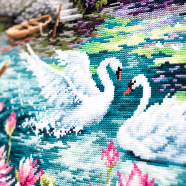 Broderisett Magic Needle «Drømmesjø» 30x45 cm
