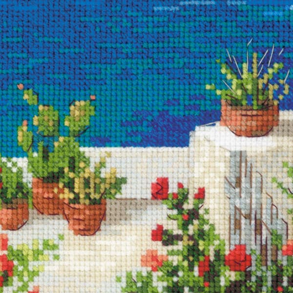 Broderisett Riolis "Santorini" 40x30 cm