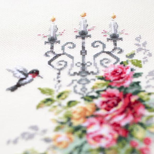Broderikit Magic Needle "Højtidelig etyde" 17x27 cm