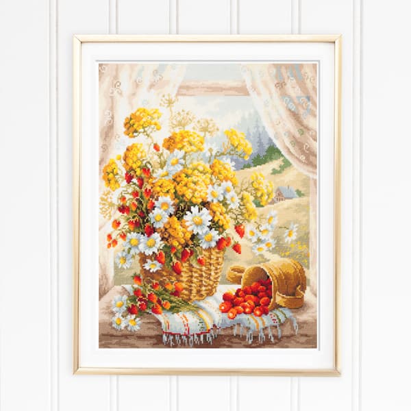 Broderisett Magic Needle "Honningsmak" 32x40 cm