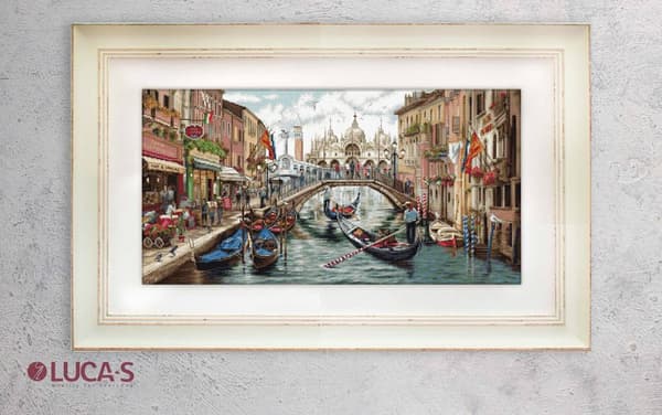 Broderikit Luca-S BU5003 - "Venedig" 58x30 cm