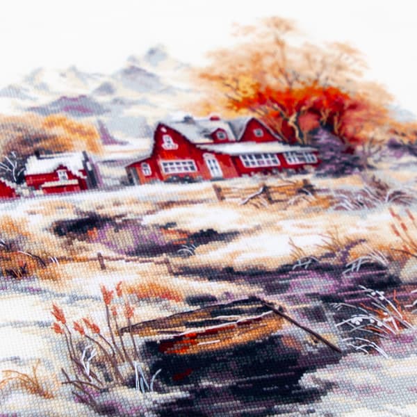 Broderisett Magic Needle "Novembers andre pust" 26x29 cm