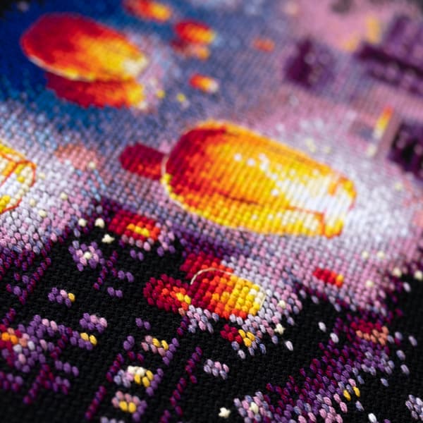 Broderikit Magic Needle "Himmellygter" 20x27 cm