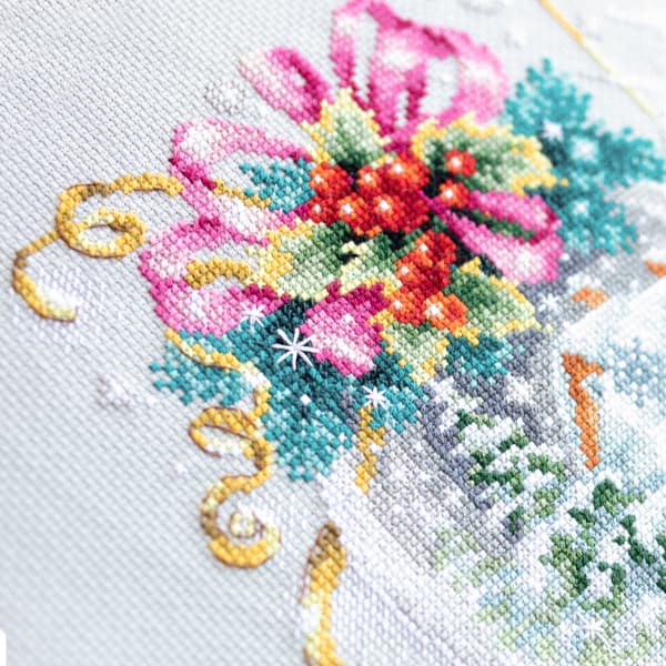 Broderikit Magic Needle "En jul-saga" 22x32 cm