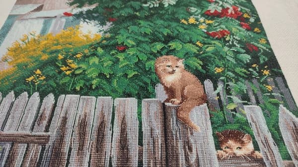 Broderikit Oven "Uralrönn" 31x56 cm