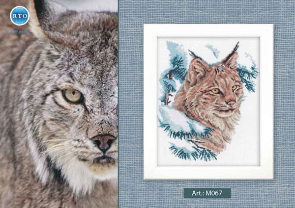 Broderikit RTO "Rovdyr" 23x29 cm